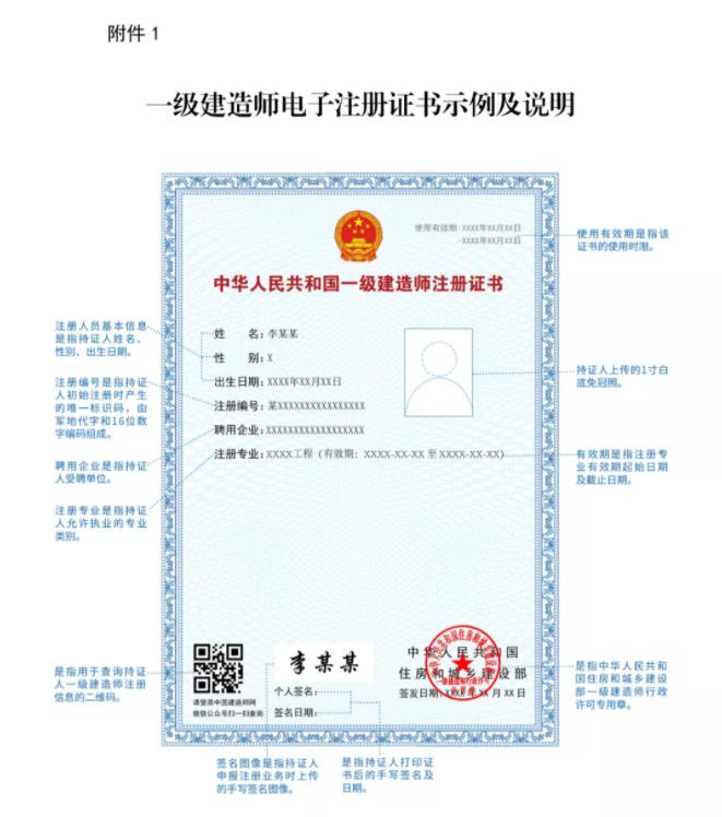 一級建造師實行電子證書，明年開始紙質(zhì)證書作廢